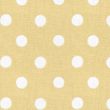 Cath Kidston Button Spot Yellow Curtain